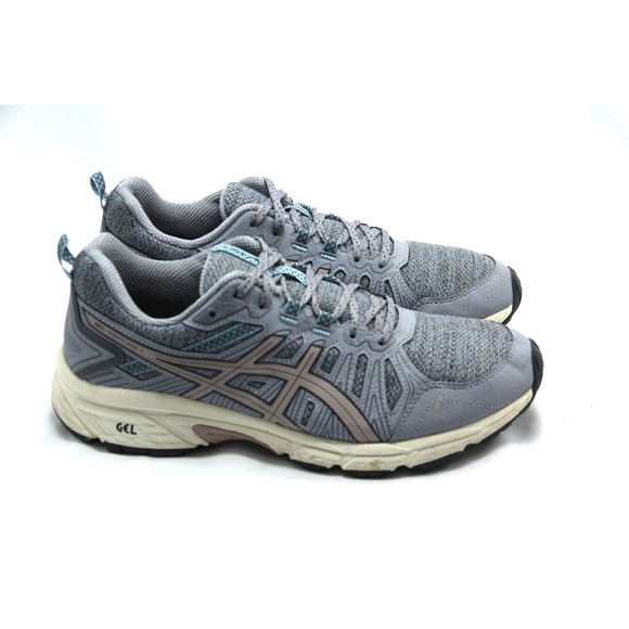 ASICS Gel Venture 7 Running Shoes Women's Size 9 Gray Athletic Trail 1012A627 - Picture 1 of 7
